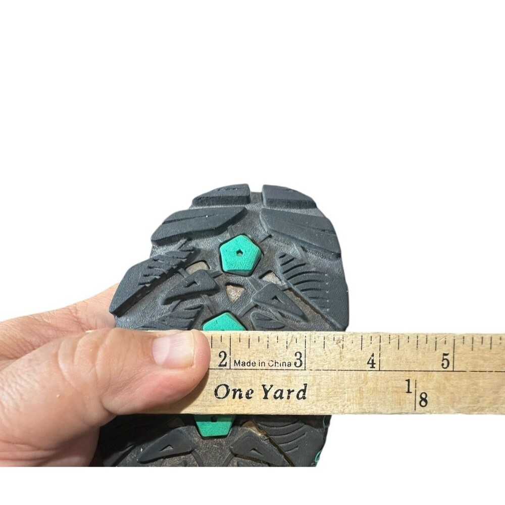 Women's Danner Extrovert 52140 Gray Hiking Shoes Gray Turquoise Womens Sz 6 M - Picture 10 of 11